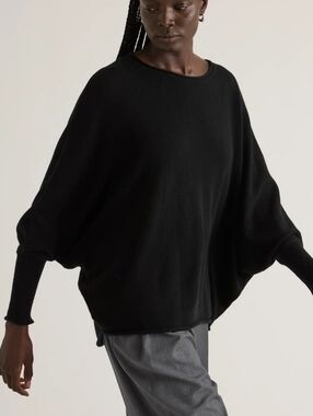 Quince Cashmere Batwing Sweater
